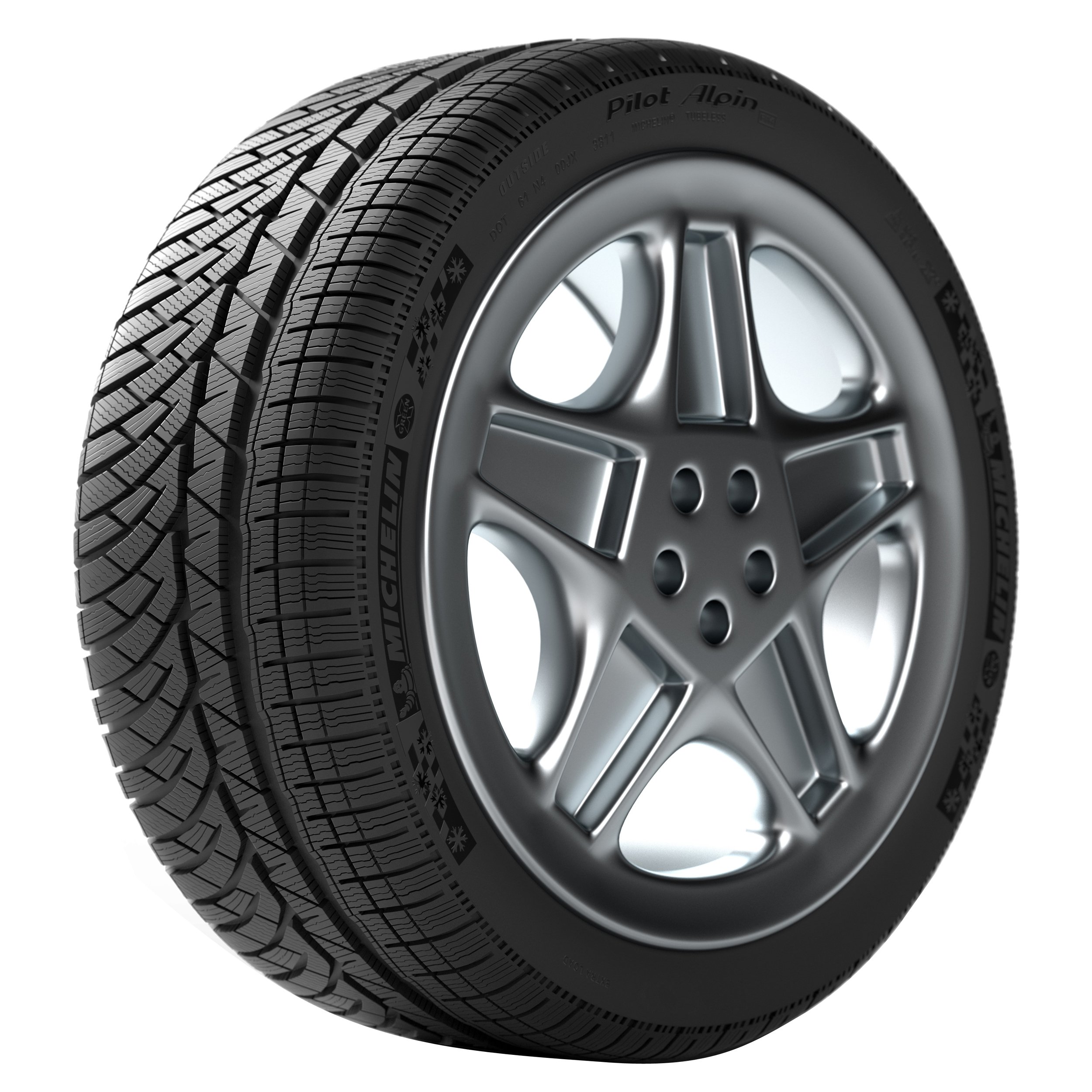 2x Zimná Opona 245/45R18 MICHELIN Pilot Alpin PA4 100 V